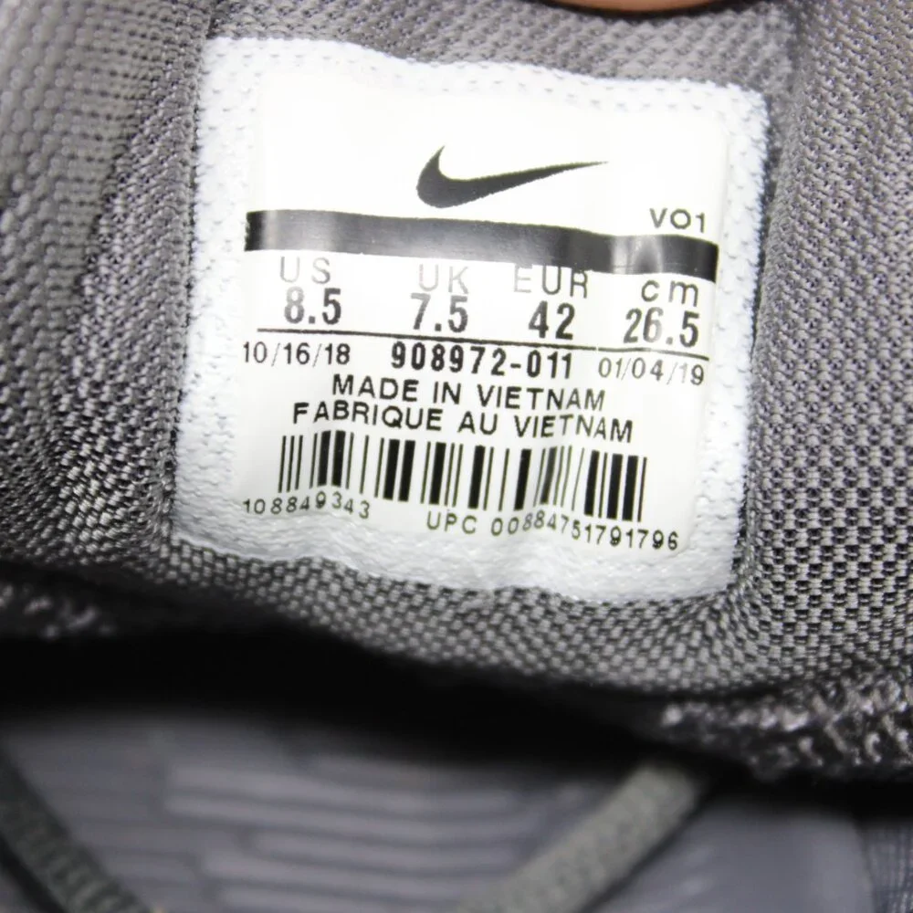 Nike Kobe Shoes Mens 8.5 Dark Gray Mamba‎ Rage Athletic Basketball Sneakers